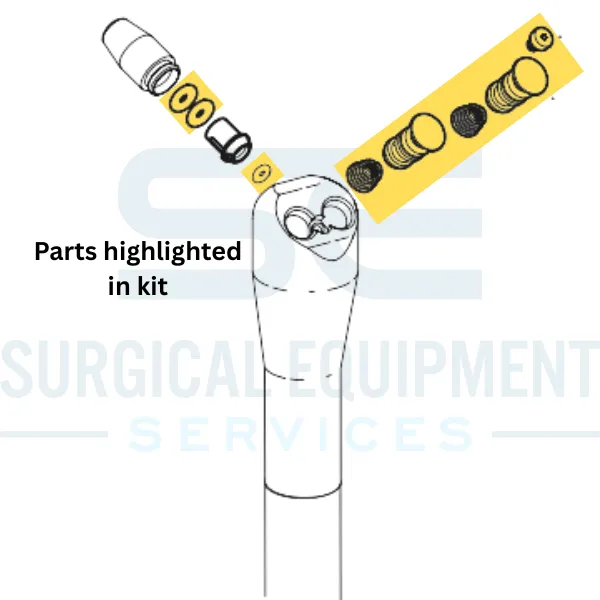 Service Kit to fit Adec® Triplex Syringe | Surgical Equipment Services