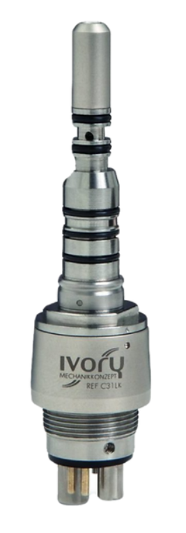 Dental Coupling, Ivory Kavo Multiflex, 6 Pin, LED, Water Regulator