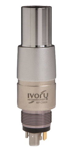 [C30LN] Dental Coupling, Ivory NSK, 6 Pin, LED, without Water Regulator
