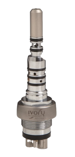 [C30LK] Dental Coupling, Ivory Kavo Multiflex, 6 Pin, LED, without Water Regulator