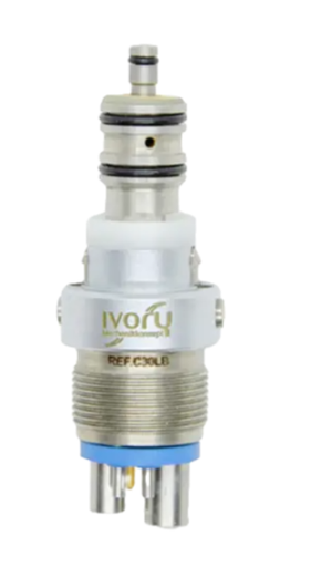 [C30LB] Dental Coupling, Ivory BienAir, 6 Pin, LED, Water Regulator