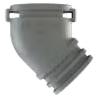 [SP45025/10] 45° Connector - 10Pack