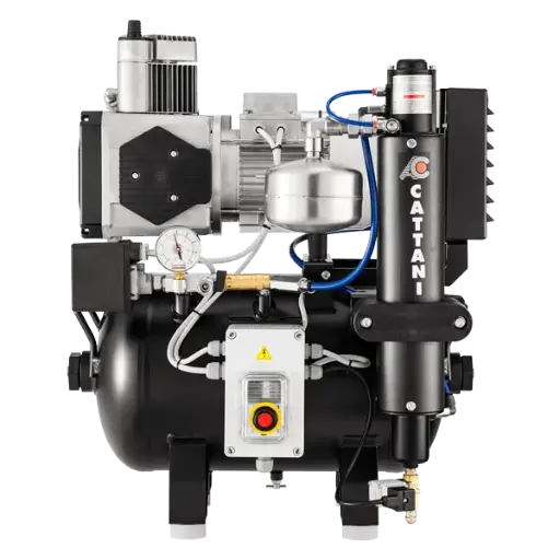 [013125] Cattani AC100 Dental Air Compressor | 1 Chair